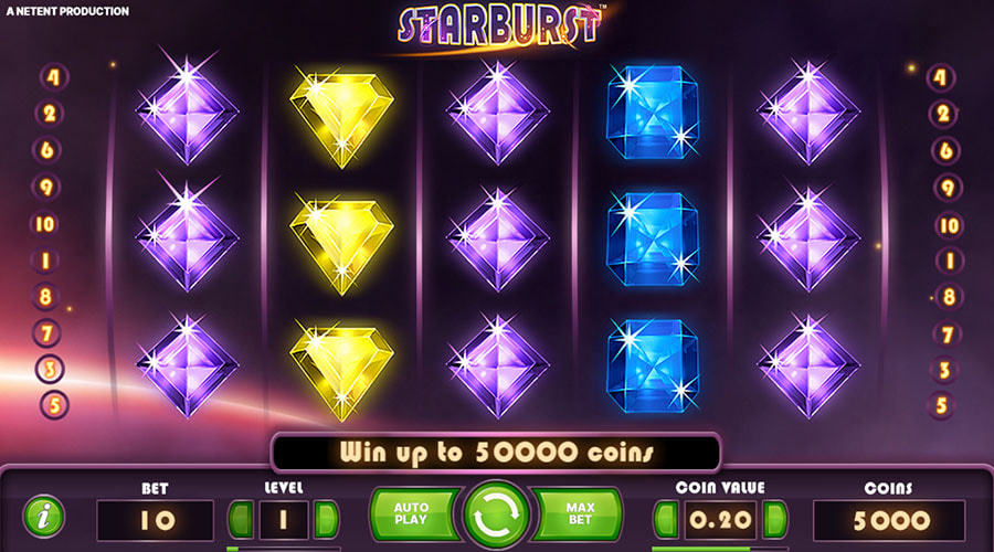 Starburst play online for free